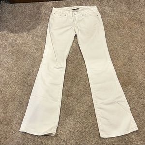 Lucky Brand white jeans size 4